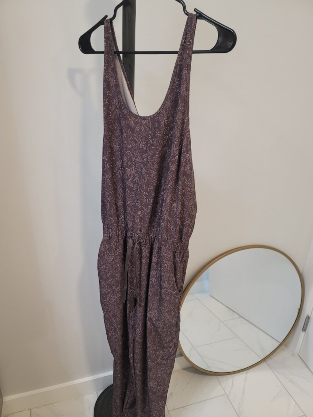 Patagonia Fleetwith Romper Sz L Pockets Sleeveless Jumpsuit Gorpcore